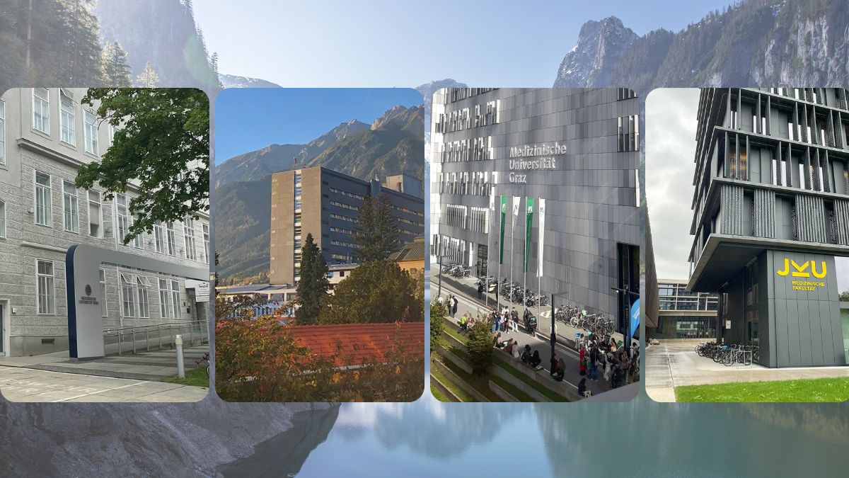 Medizin studieren in Österreich: Wien / Innsbruck / Graz / Linz