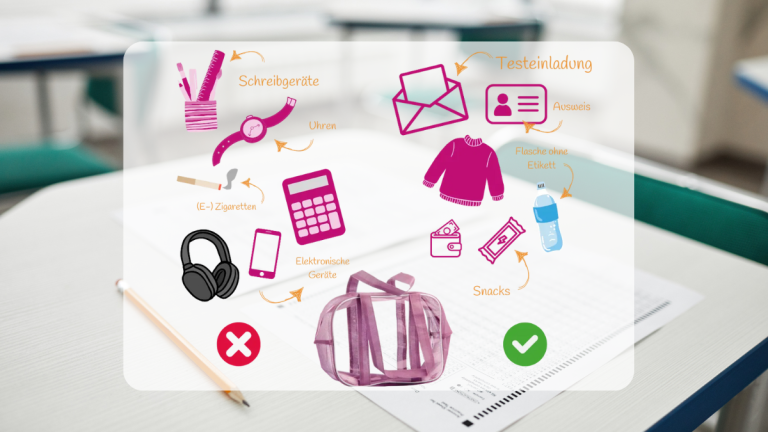 Erlaubte und verbotene Gegenstände beim MedAT: Was du wissen musst
